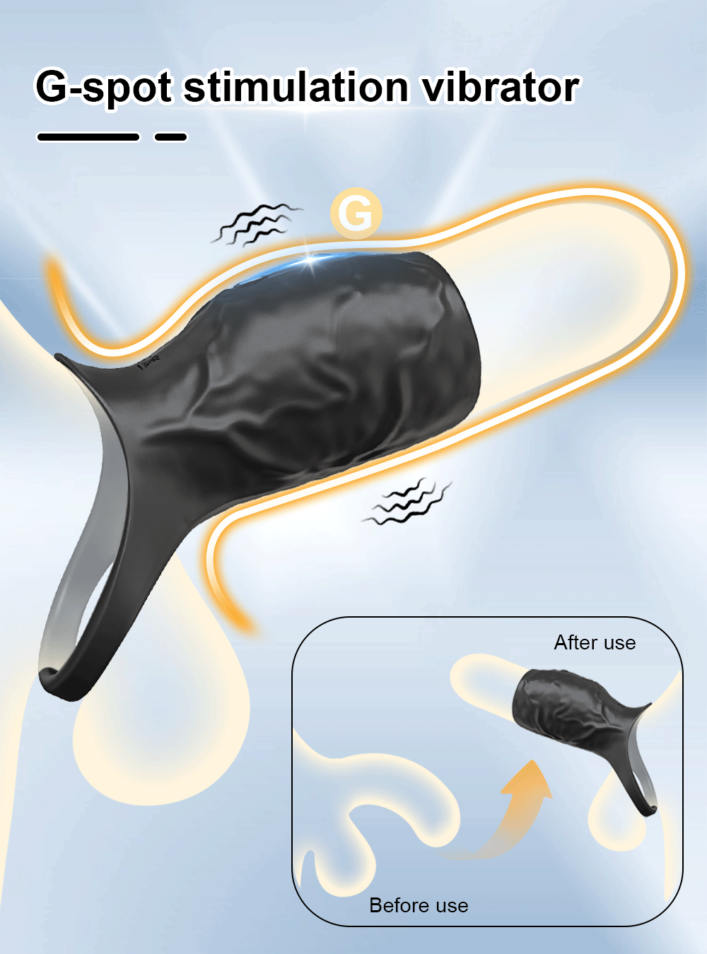 Men’s Penis Sleeve Rechargeable Sex Toy – 157 - Image 7